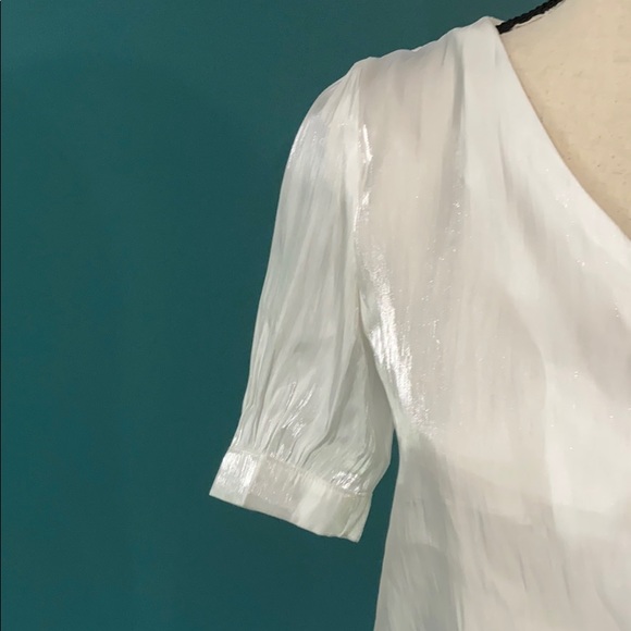 White Silky blouse - Picture 4 of 4